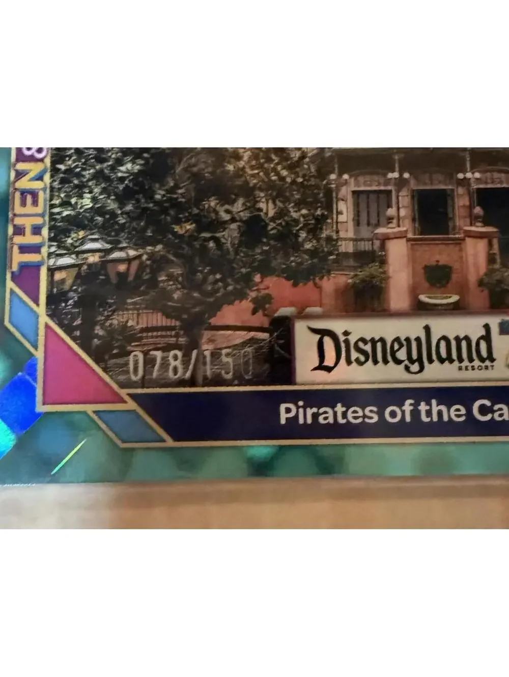 Disneyland Topps 78/150 Anniversary Pirates of the Caribbean Foil - Picture 2 of 2